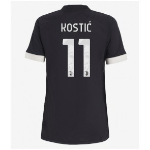 Juventus Filip Kostic #11 Tredje Tröja Kvinnor 2023-24 Kortärmad